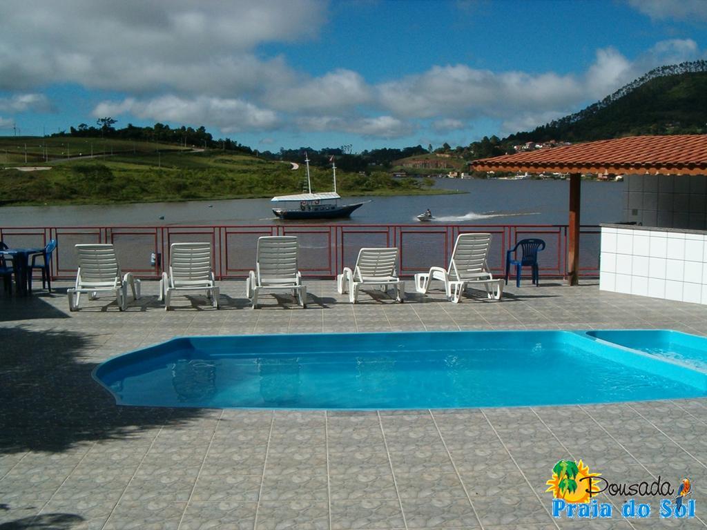 Pousada Praia Do Sol โปโซส เด คาลดัส ภายนอก รูปภาพ