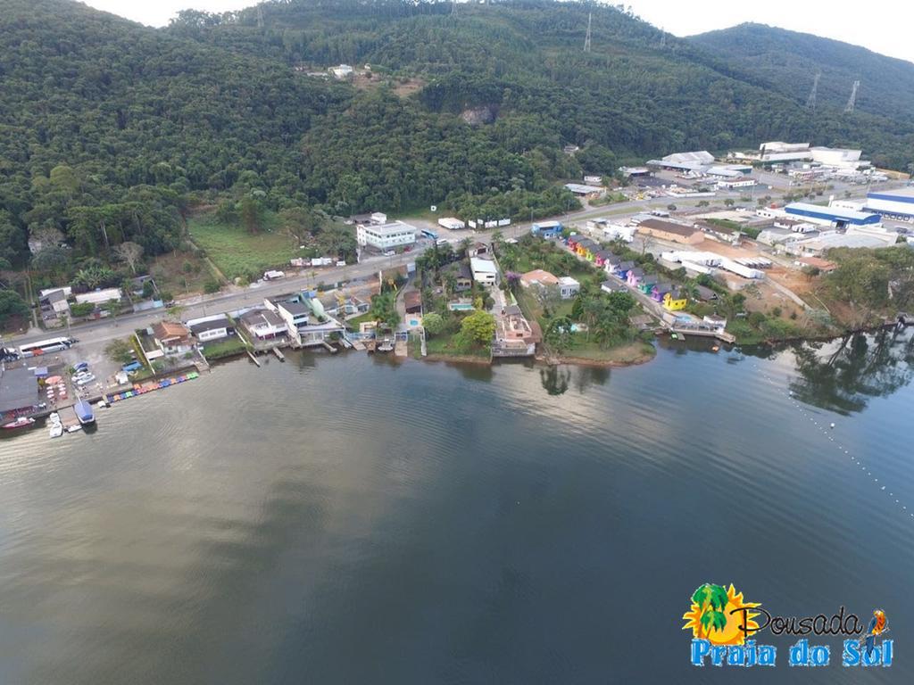 Pousada Praia Do Sol โปโซส เด คาลดัส ภายนอก รูปภาพ