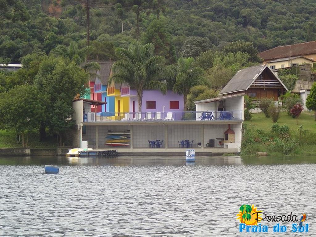 Pousada Praia Do Sol โปโซส เด คาลดัส ภายนอก รูปภาพ